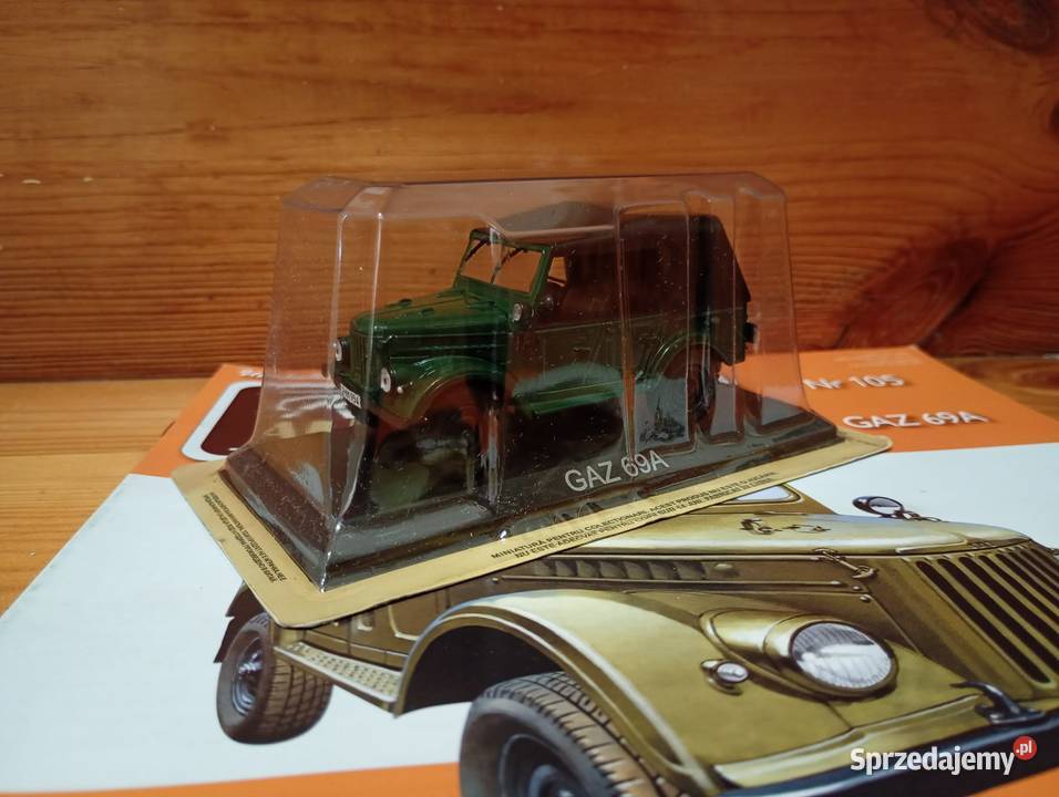 GAZ 69A GAZIK deagostini 143 kultowe auta PRL Warszawa
