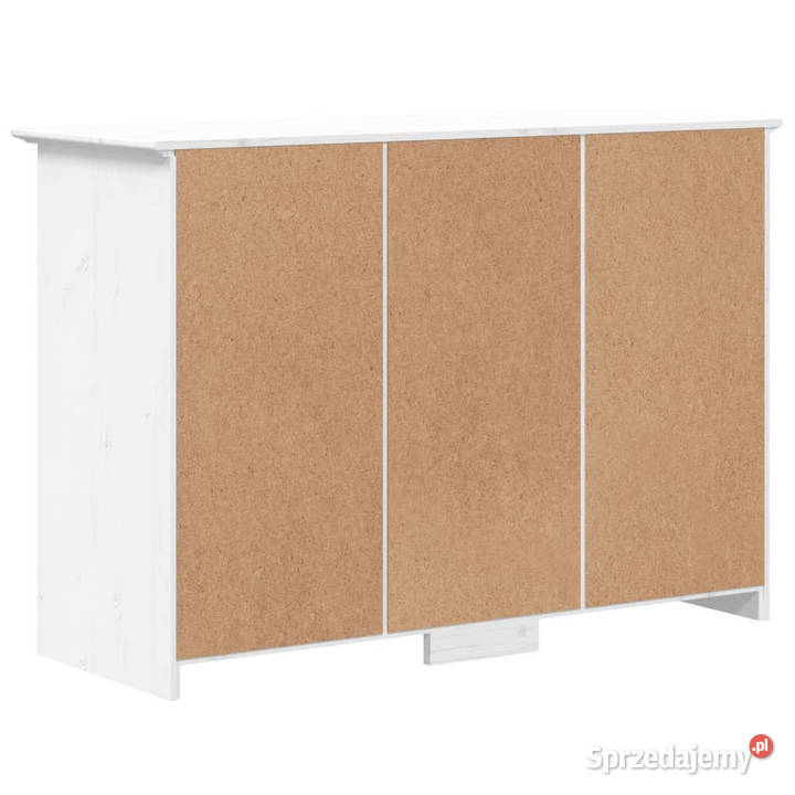 Komoda BODO biała 1155x44x80 lite drewno sosnowe Warszawa