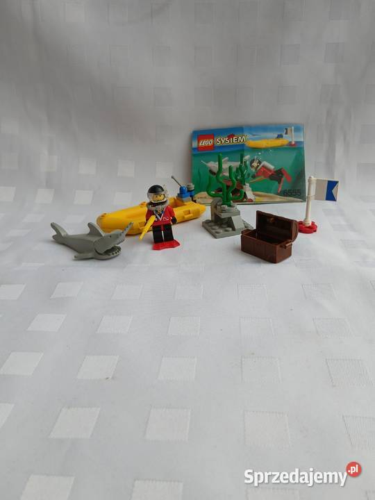 6555 LEGO Zestaw Kompletny Instrukcja Nurek sprzedam