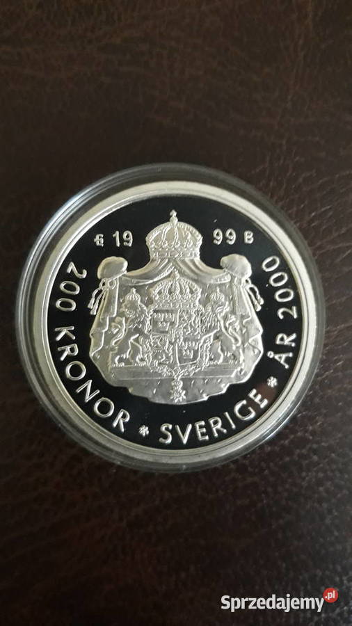 200 KoronSzwecja2000 rKarol XVI Gustaw i Konin