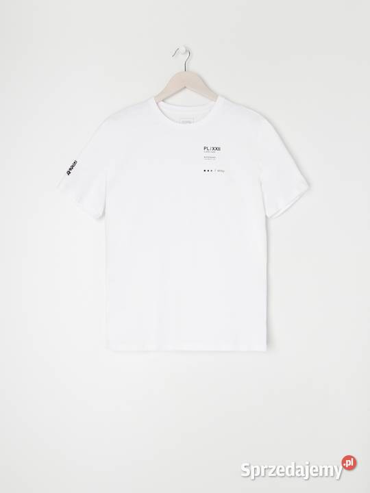 biały tshirt męski Sinsay Olkusz