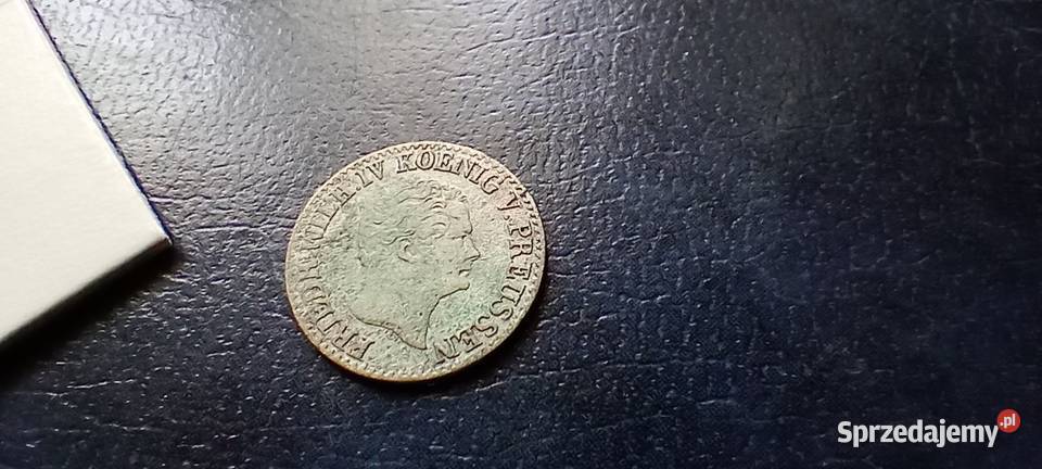 Stare monety 12 srebrnego grosza 1842 A Niemcy Lesko sprzedam