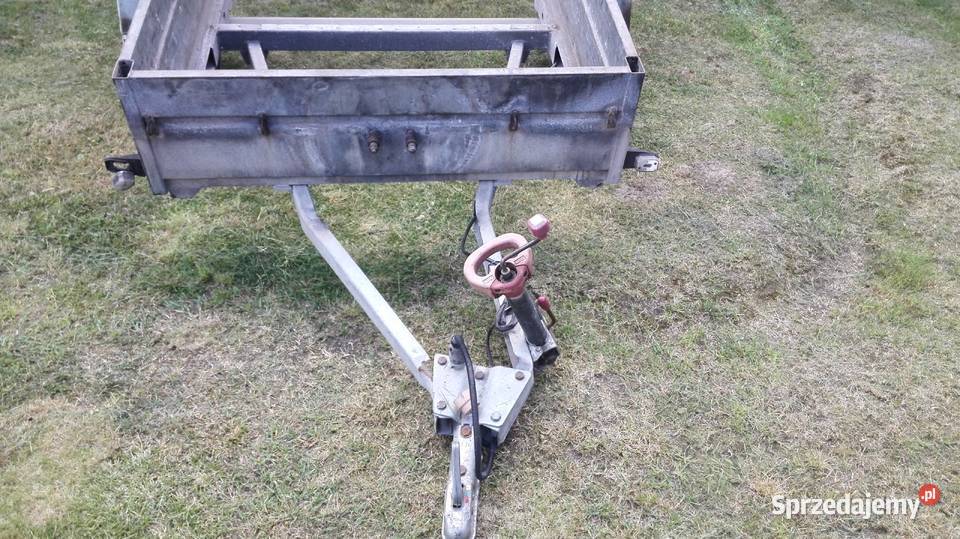 Uszkodzona przyczepka z dokumentami Częstochowa sprzedam