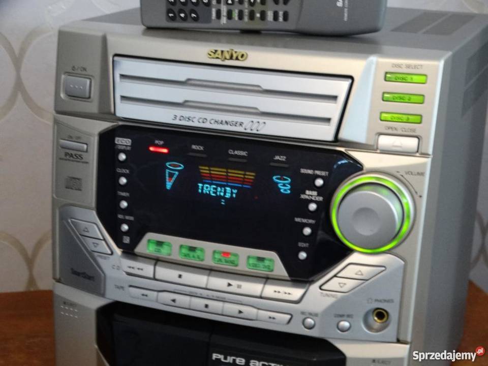 Wieża Sanyo pil mocna i sprawna WYSYŁKA sprzedam