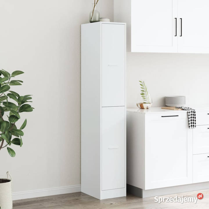 Szafka apteczna biała 30x41x1745 materiał