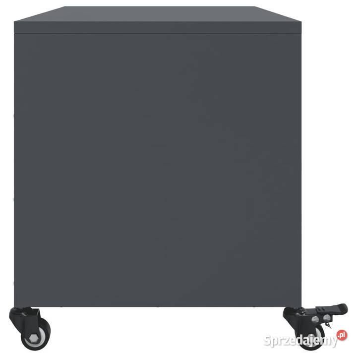 Szafka RTV antracytowa 68x39x435 stal WM846640 Warszawa