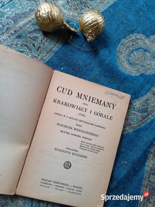 Cud mniemany książki przedwojenne aukcje Antykwariat Warszawa