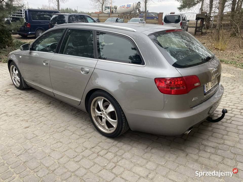 Audi A6 C6 24 v6 benzyna manual super stan klimatyzacja Białystok
