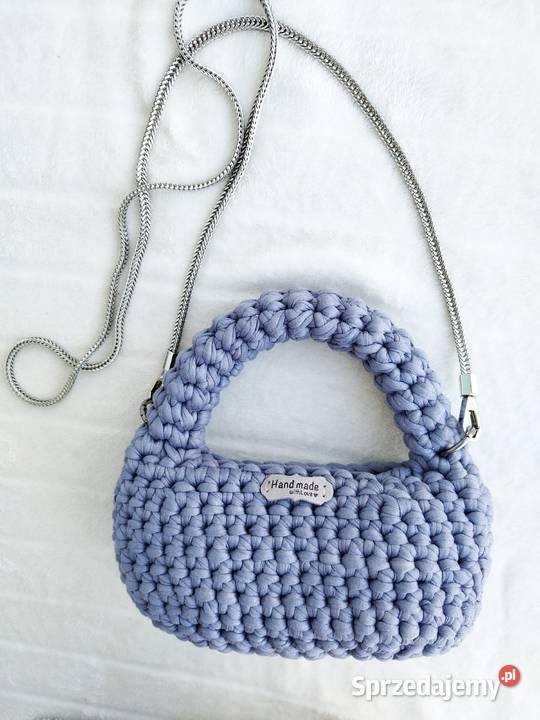 Torebka koszykowa crochet na łańcuszku Piotrków Trybunalski