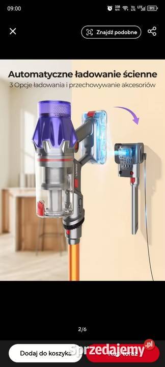 Odkurzacz pionowy bezprzewodowy Lublin