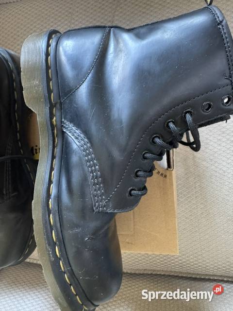 Trzewiki glany Dr Martens Air Wair 1460 czarne Dąbie