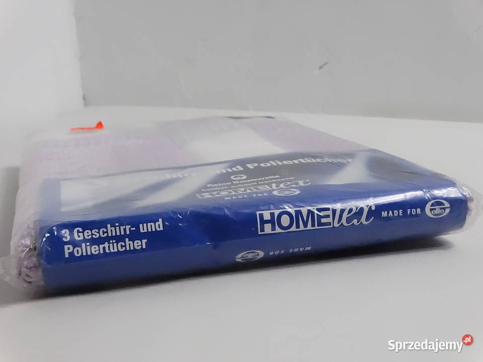 Nowy Komplet 3 Ścierek Kuchennych HOMEtex 100 Biłgoraj