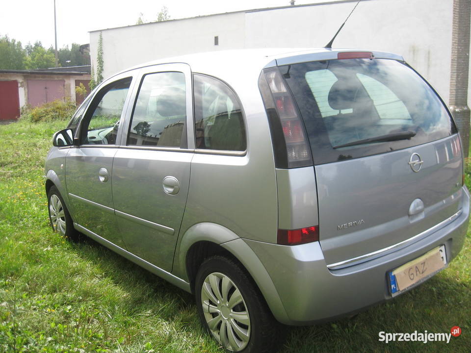 FAJNY OPEL MERIVA 16 GAZ KLIMATRONIK Żory