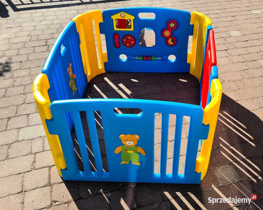 Plastikowy kojec modułowy zagroda z bramką Reda