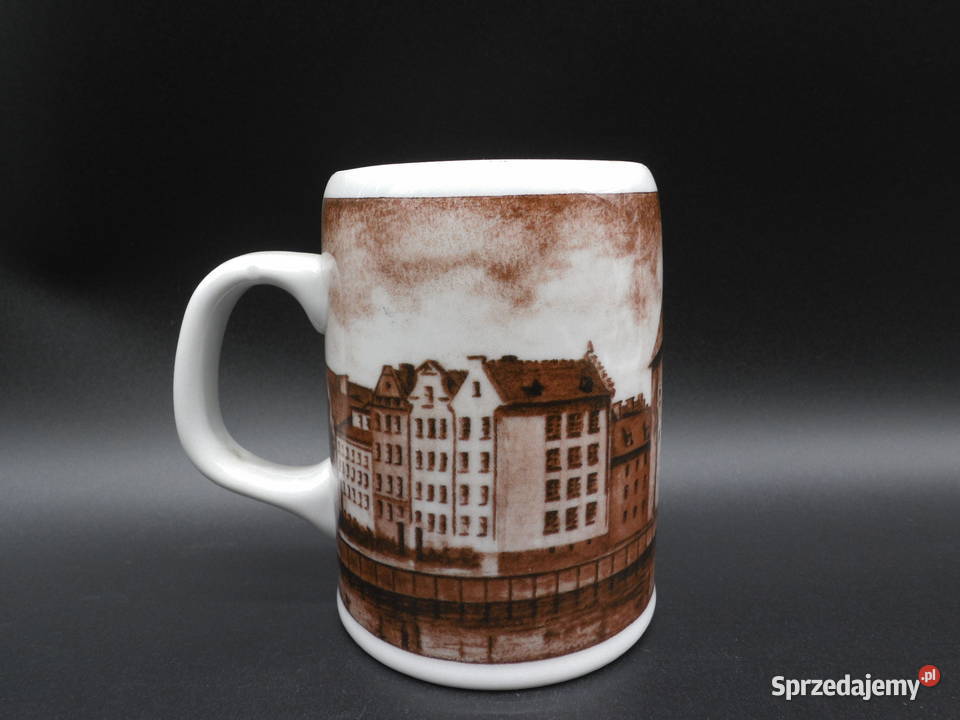 Kufel kolekcjonerski z Gdańska LUBIANA wielkopolskie Raszków