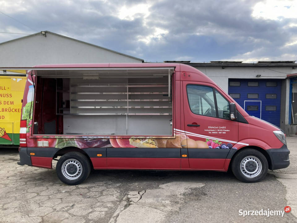 Mercedes Sprinter Sprinter Autosklep sklep bar czerwony Mercedes-Benz dolnośląskie Syców
