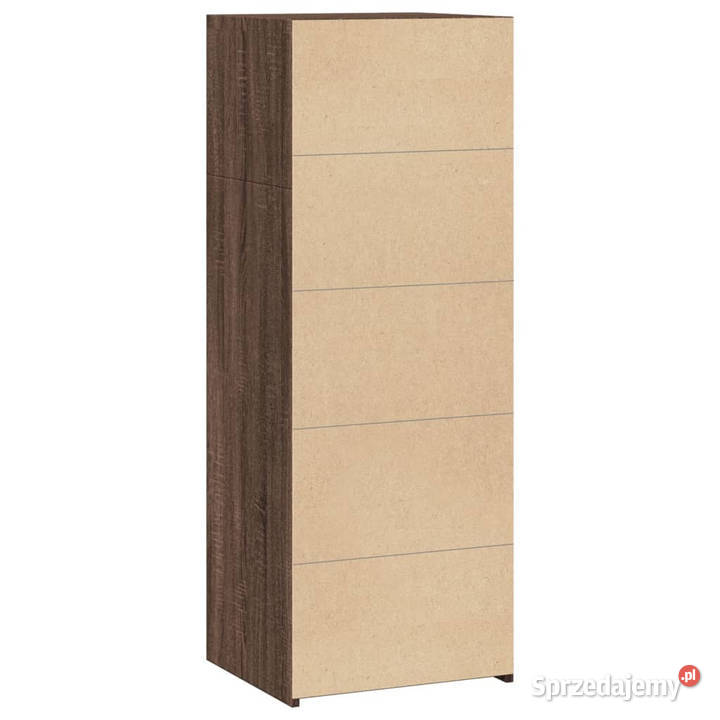 Wysoka szafka brązowy dąb 45x41x124 WM846396