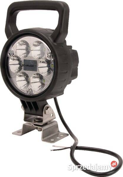 Lampa robocza LED do DeutzFahr okrągła 25W 2000 Kamionna