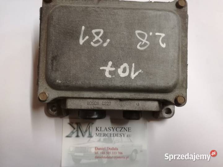 MODUŁ ZAPŁONU MERCEDES 107 W116 0227100001 osobowe Cieszyn