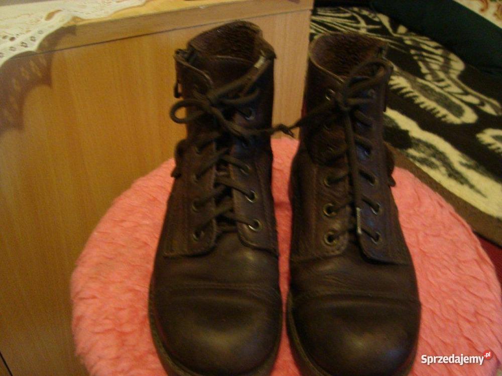 Buty ADVENTURE sznurowane brązowe Rozmiar 37 Ostrołęka sprzedam