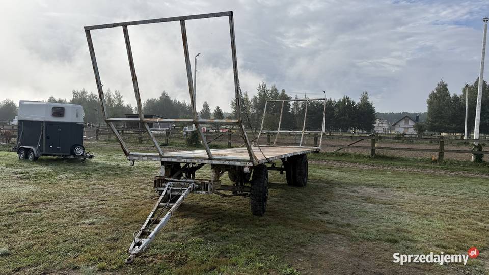 Okazja Przyczepa do Bali Siano Słoma Kiszonka sprzedam