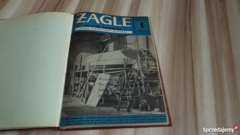 ŻAGLE MAGAZYN SPORTÓW WODNYCH 19731987 z Prlu Sport i zdrowie Grodziczno