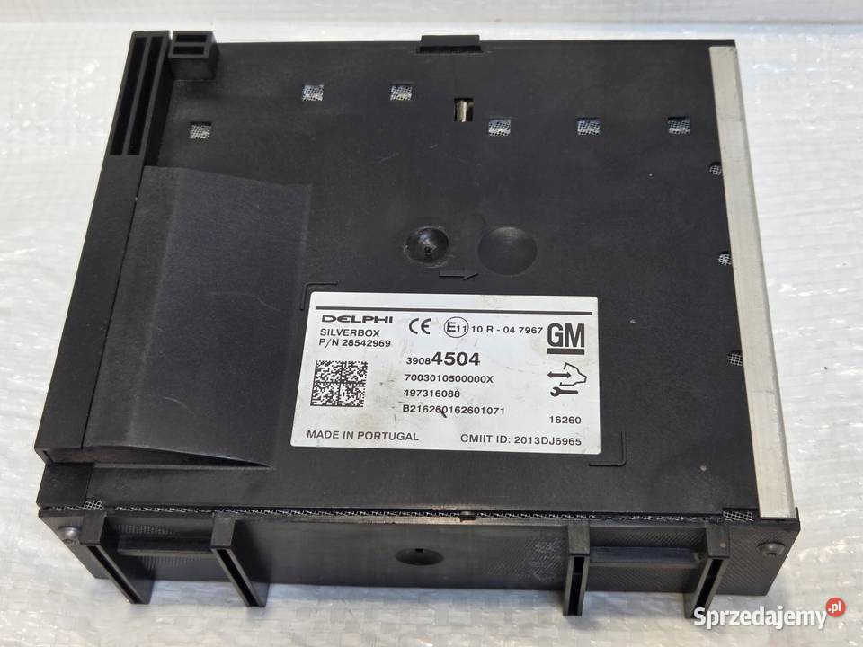 MODUŁ STEROWNIK RADIA NAWIGACJI SILVERBOX OPEL