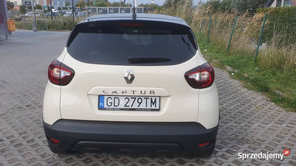 Renault Captur 13 TCE 2019 pierwszy właściciel wielofunkcyjna kierownica Gdańsk