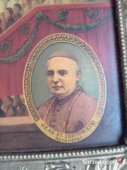 Obraz swiety oleodruk Gdów