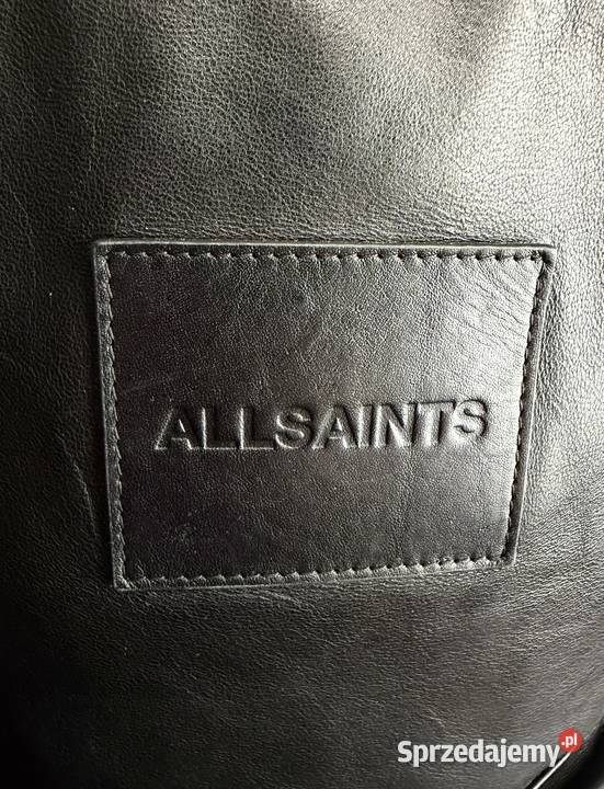 Skórzany Plecak AllSaints Carabiner Embossed