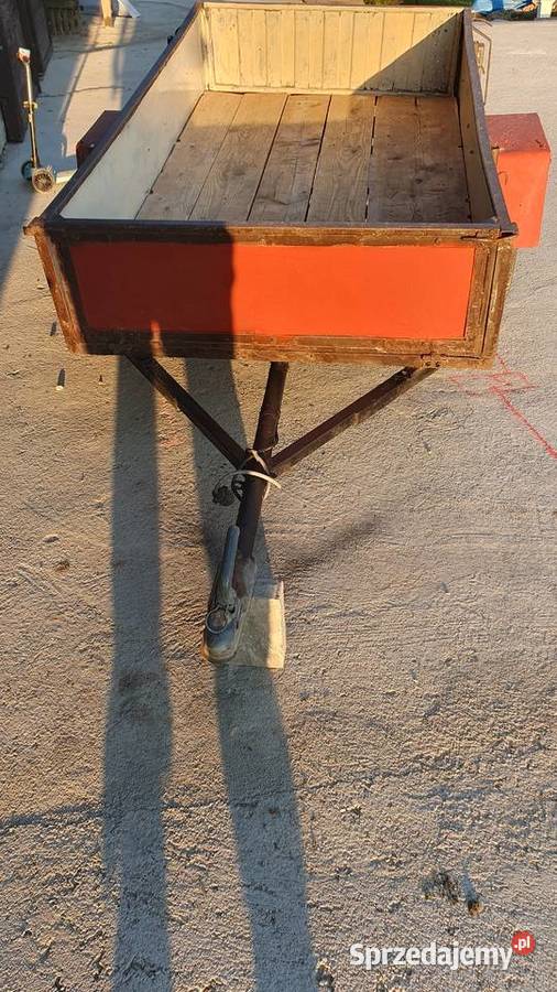 Przyczepka samochodowa do quada traktora