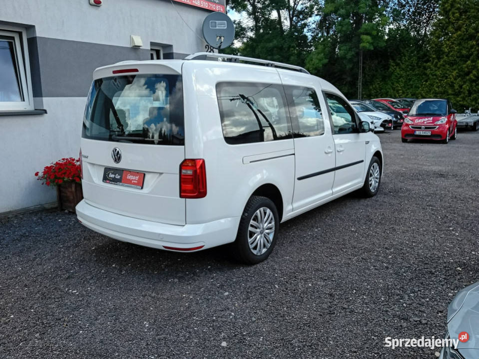 Volkswagen Caddy MAXI 7OSOBOWY IV 2015 nieuszkodzony Volkswagen Janów Lubelski