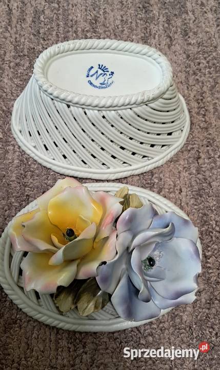 Szkatułka Bombonierka Miska Porcelana Nuova