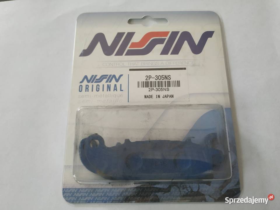 KLOCKI HAMULCOWE NISSIN 305NS CBF 125 RS3 125 CU Zabrze