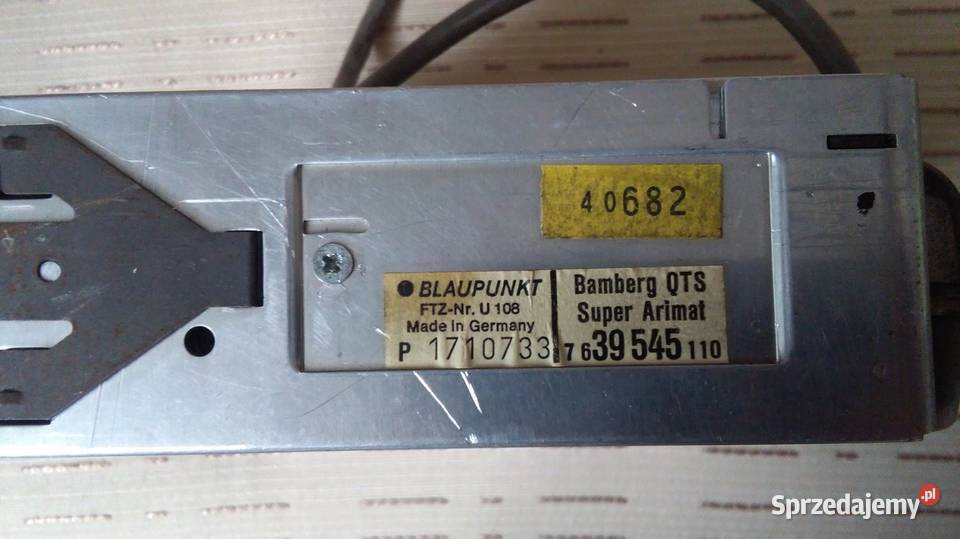 Radio Blaupunkt Bamberg QTS Super Arimat Opole