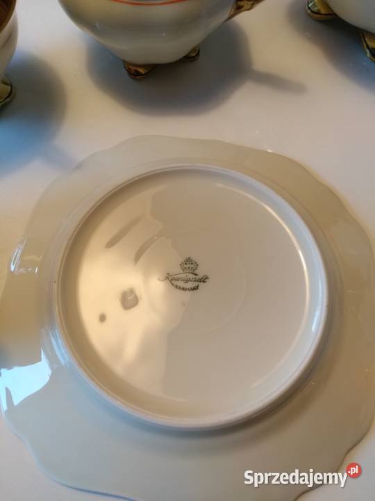 Serwis kawowy porcelana Koenigszelt Germany Puszczew