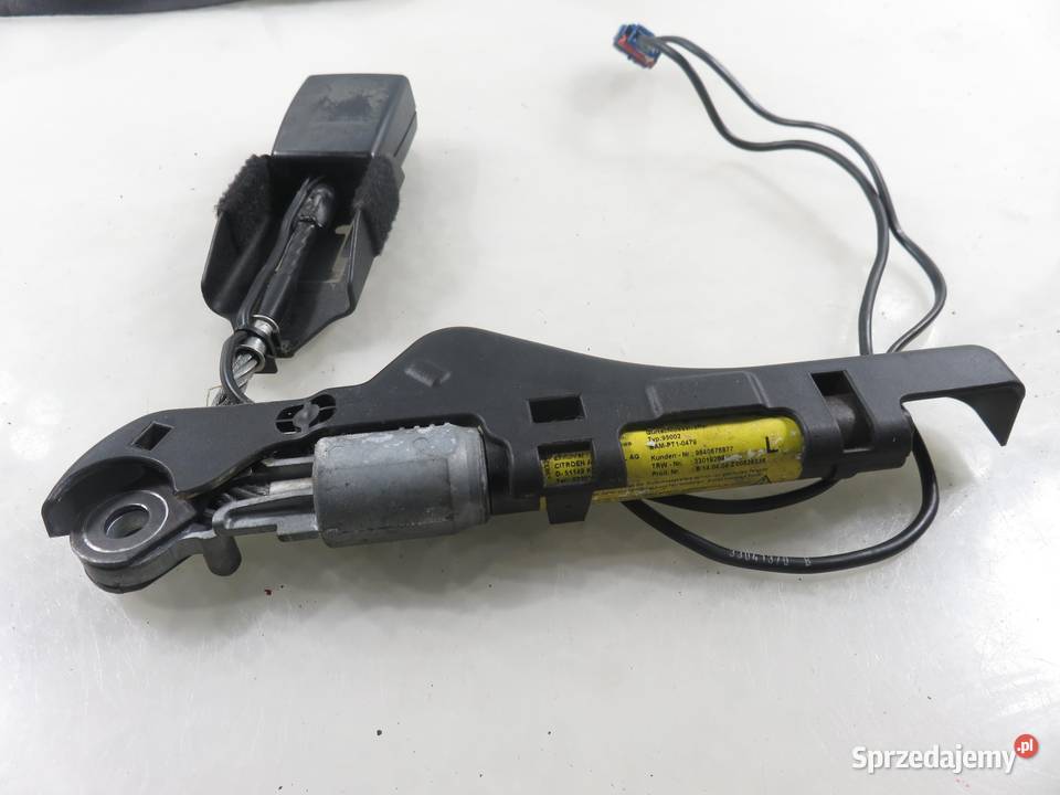 PAS LEWY PRZEDNI CITROEN C3 I osobowe Pasy bezpieczeństwa