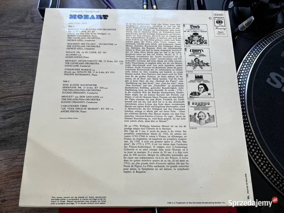 Mozart Greatest Hits Opera Classical śląskie