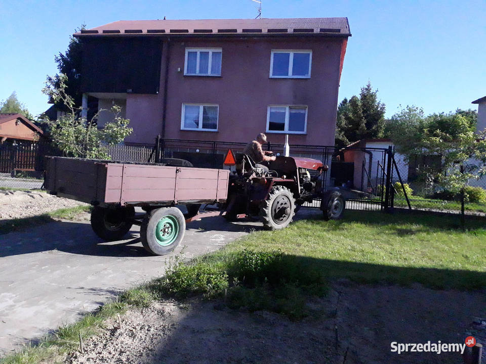 Solidnie wykonana przyczepa do traktora sprzedam