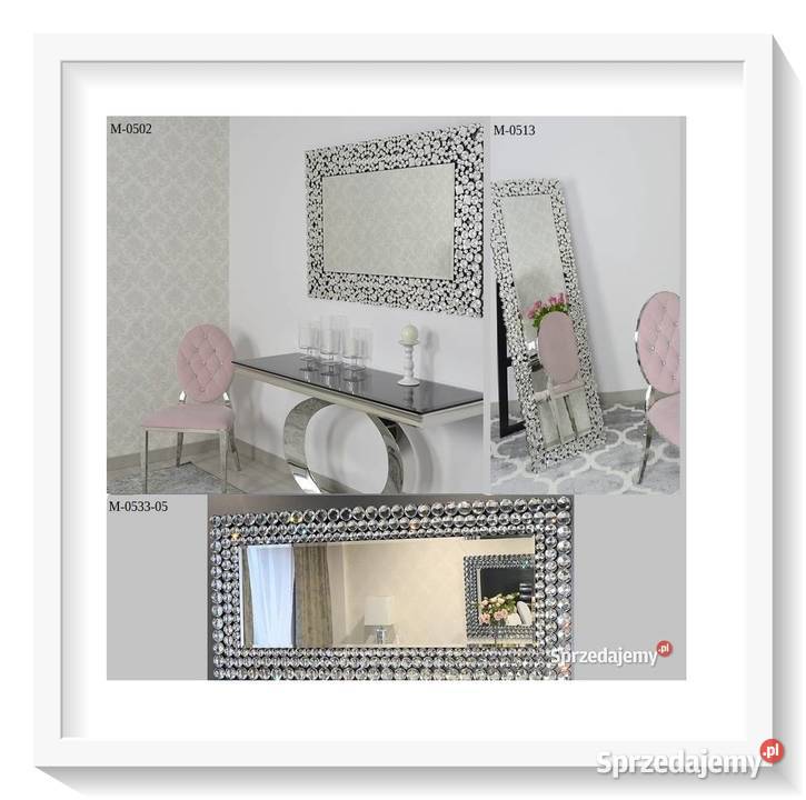Lustro do przedpokoju salonu dekoracyjne na
