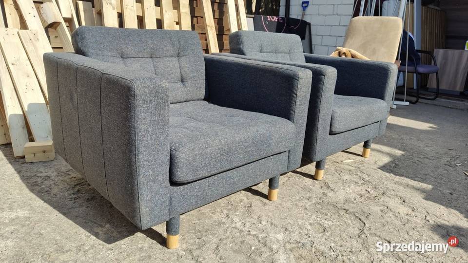 Fotel IKEA Landskrona ciemnoszary Dostępne 2 Warszawa sprzedam