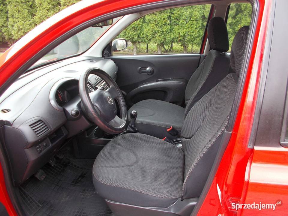 NISSAN MICRA 12 benzyna 2008 r 5 drzwi łódzkie Uniejów sprzedam