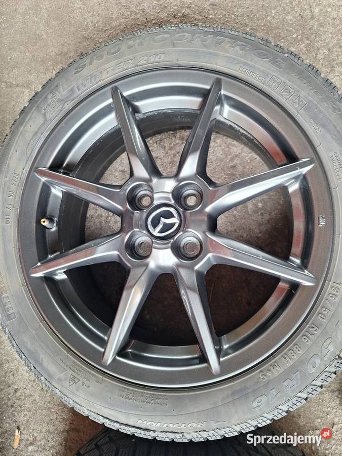 Alufelgi 4x100 16 ET45 MAZDA 2 MX5 koła Średnica 16" Choceń