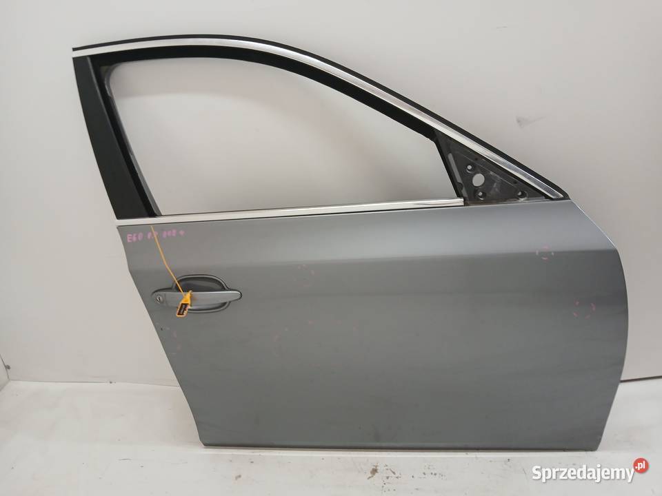 DRZWI PRAWE PRZEDNIE BMW E60 E61 SILBERGRAU A087 Drzwi Strzyżewice