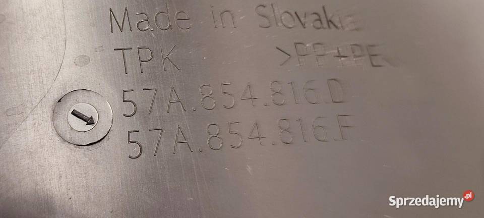 SKODA KAROQ NADKOLE PRAWY PRZÓD 57A854816F