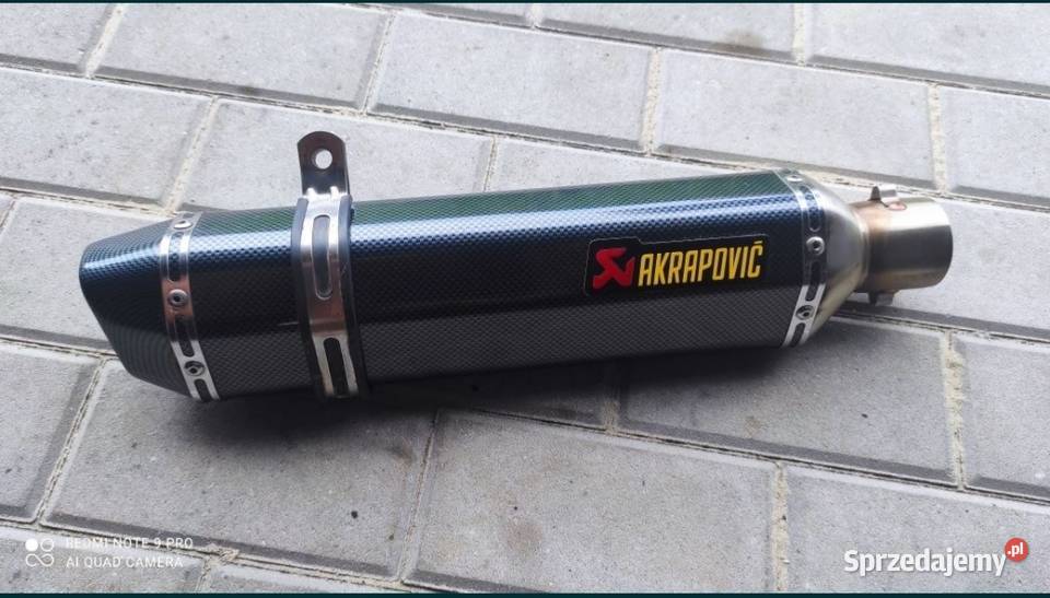 Tłumik motocyklowy uniwersalny carbon Krosno sprzedam