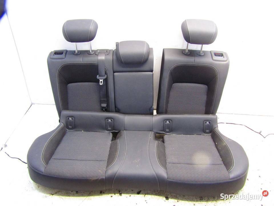 KANAPA FOTELE OPARCIA TYLNE TYŁ PÓŁSKÓRA OPEL osobowe
