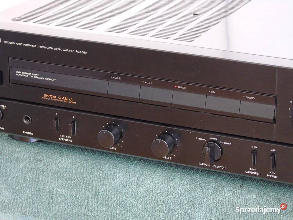 Wzmacniacz Denon PMA520 czarny świetne stereo Wzmacniacze i pokrewne