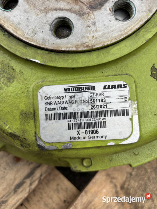 Claas Jaguar 930970 przekładnia rozdzielająca Jastrzębniki sprzedam