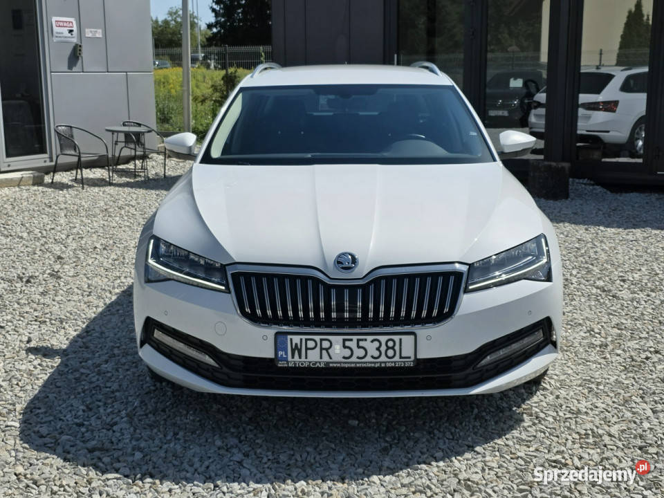 koda Superb 20 TDI 150 DSG Ambition 2023 Salon isofix Wrocław sprzedam